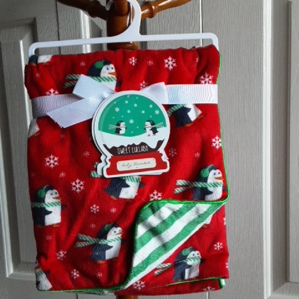 Sweet Lullaby Christmas Baby Blanket.